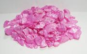 Pink sea glass for tabletop fountains