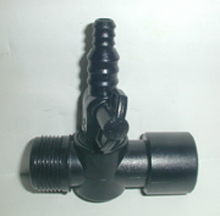 1/2 Inch double valve diverter | Diverts water into two areas | Water Flow adjustable